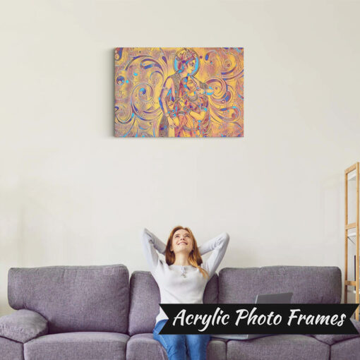 Alternative view of Radhe Krishna Art #14