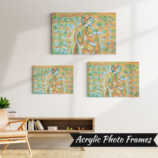 Alternative view of Radhe Krishna Art #9