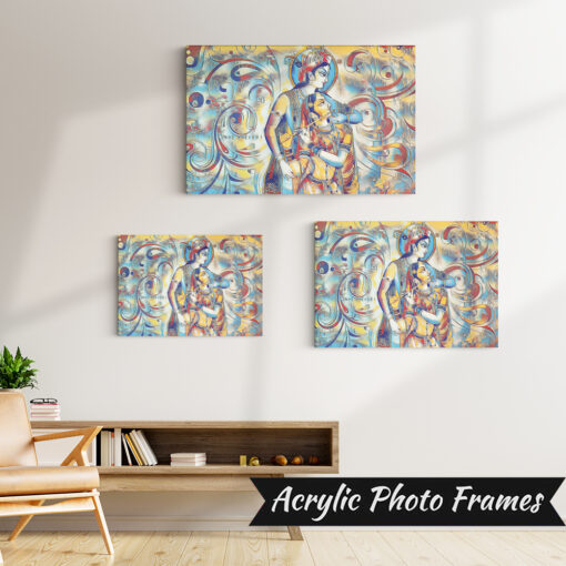 Alternative view of Radhe Krishna Art #15