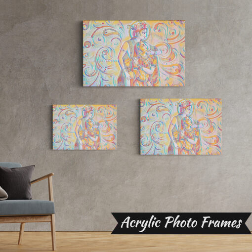 Alternative view of Radhe Krishna Art #16