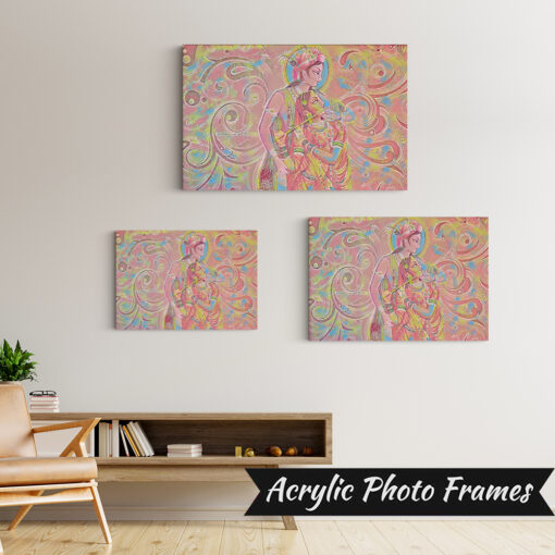 Alternative view of Radhe Krishna Art #17