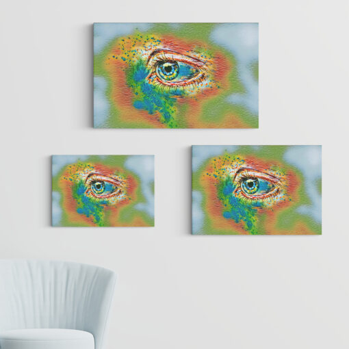 Alternative view of Eye Art #7