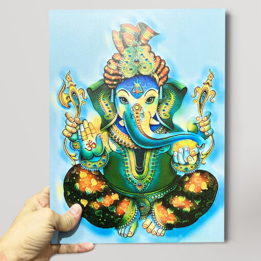 Alternative view of Acrylic Photo Frames Artistic Lord Ganesha Art #8#