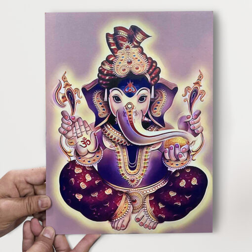 Alternative view of Acrylic Photo Frames Artistic Lord Ganesha Art #10#