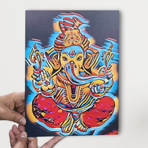 Alternative view of Acrylic Photo Frames Artistic Lord Ganesha Art #11#