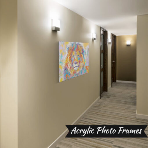 Alternative view of Acrylic Photo Frames Artistic Lion Art #17