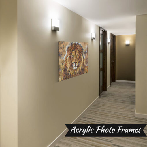 Alternative view of Acrylic Photo Frames Artistic Lion Art #20