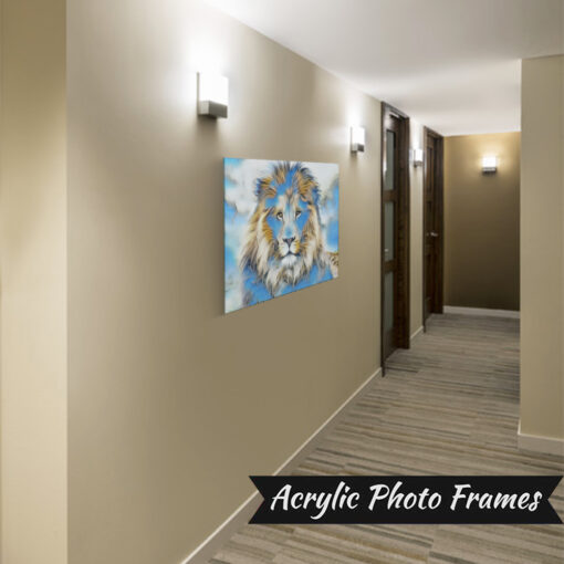 Alternative view of Acrylic Photo Frames Artistic Lion Art #25