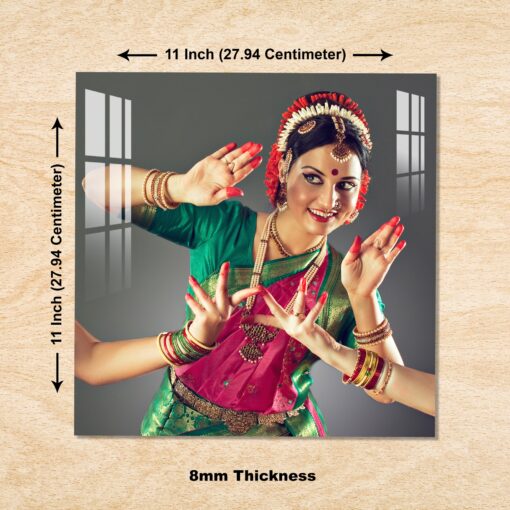 Alternative view of Personalised Square Acrylic Photo Frame